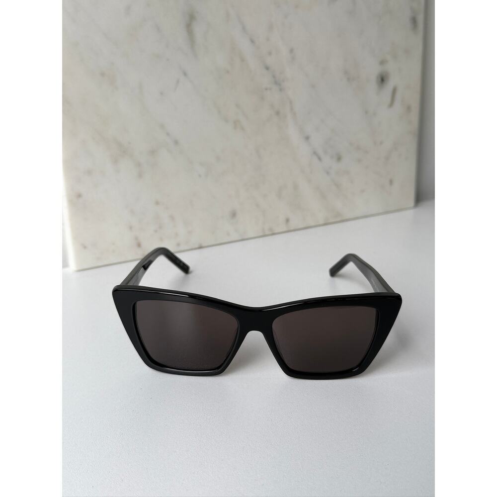 NEW Saint Laurent SL276 XL Mica Sunglasses in Black - Picture 5 of 7